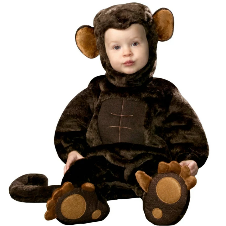 Animal Planet Collector's Edition Monkey Infant Costume 1 Animal Planet Collector's Edition Monkey Infant Costume