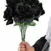 Black Rose Bouquet