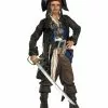 Prestige Captain Jack Sparrow Costume For Teen