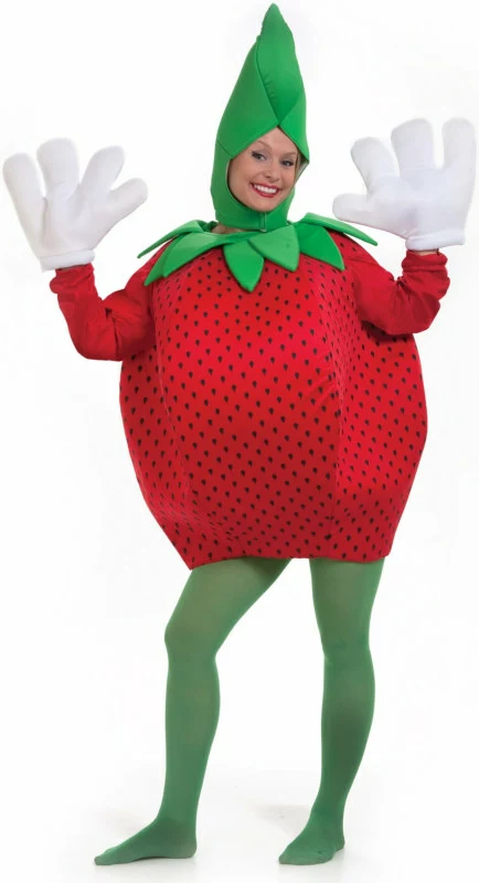 Strawberry Adult Costume 1 Strawberry Adult Costume