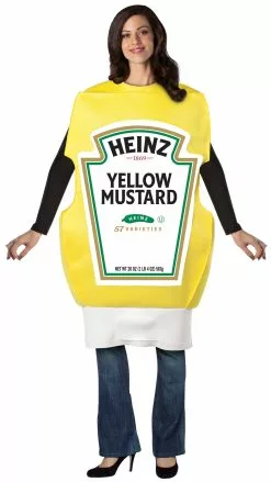 Heinz Mustard Squeeze Bottle Adult Costume