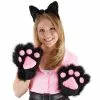Kitty Paws (Black) Adult Gloves
