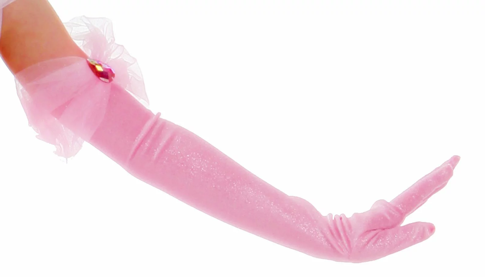 Pink Princess Gloves (Child) 1 Pink Princess Gloves (Child)