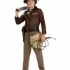 Deluxe Tween Indiana Jones Distressed Jackets Costume