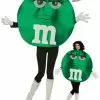 M&Ms Green Deluxe Adult Costume